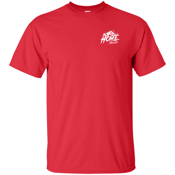 Home Awaits Tall Ultra Cotton T-Shirt CustomCat