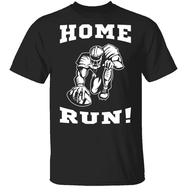 Home Run Football T-Shirt CustomCat