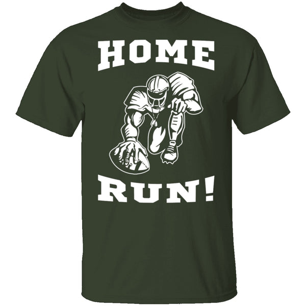 Home Run Football T-Shirt CustomCat