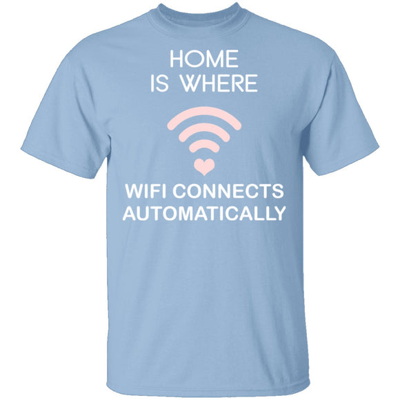 Home WiFi T-Shirt CustomCat