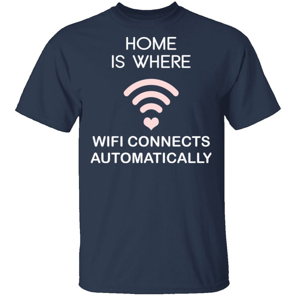 Home WiFi T-Shirt CustomCat
