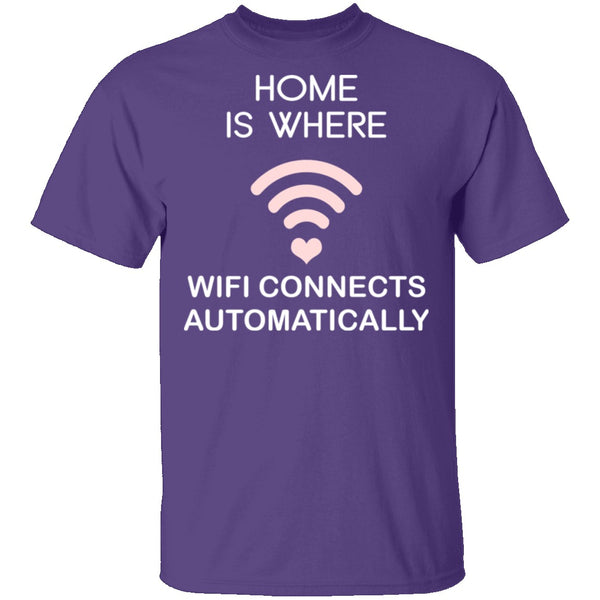 Home WiFi T-Shirt CustomCat