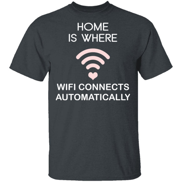 Home WiFi T-Shirt CustomCat