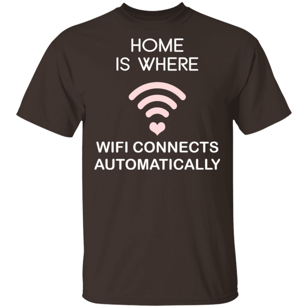Home WiFi T-Shirt CustomCat