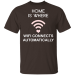 Home WiFi T-Shirt CustomCat