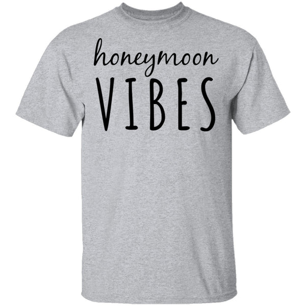 Honeymoon Vibes T-Shirt CustomCat