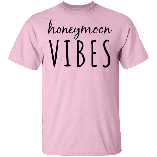 Honeymoon Vibes T-Shirt CustomCat