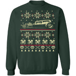 Hot Rod Ugly Christmas Sweater CustomCat