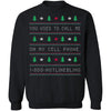 Hotlinebling Ugly Christmas Sweater CustomCat