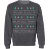 Hotlinebling Ugly Christmas Sweater CustomCat