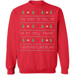 Hotlinebling Ugly Christmas Sweater CustomCat