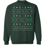 Hotlinebling Ugly Christmas Sweater CustomCat
