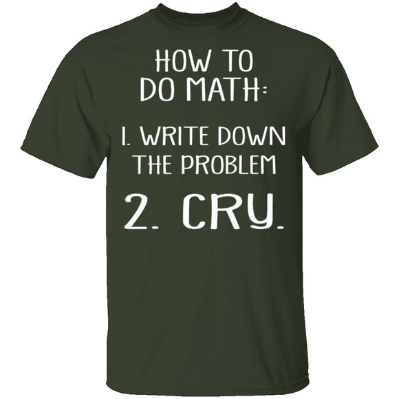 How To Do Math T-Shirt CustomCat