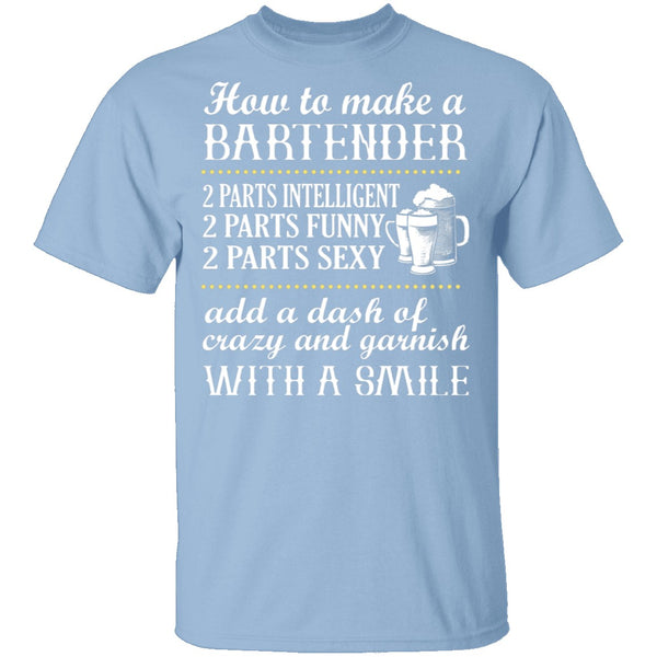 How To Make A Bartender T-Shirt CustomCat