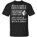 How To Make A Bartender T-Shirt CustomCat