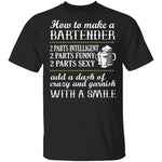 How To Make A Bartender T-Shirt CustomCat