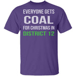 Hunger Games Everyone Gets Coal T-Shirt CustomCat