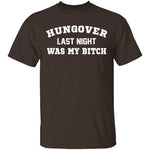 Hungover Last Night T-Shirt CustomCat
