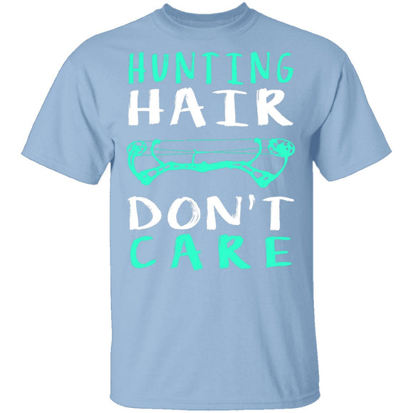 Hunting Hair Don't Care T-Shirt CustomCat