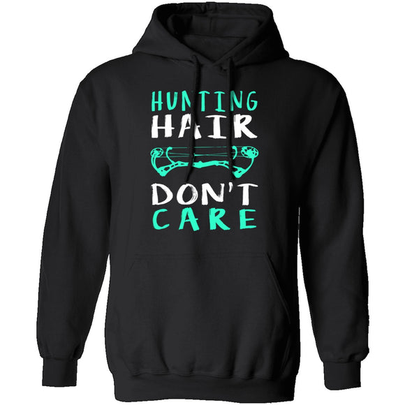 Hunting Hair Don't Care T-Shirt CustomCat