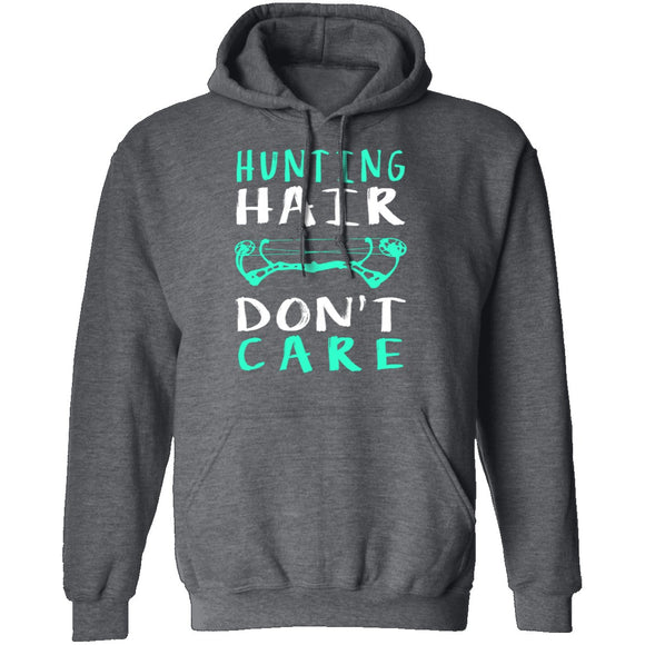 Hunting Hair Don't Care T-Shirt CustomCat