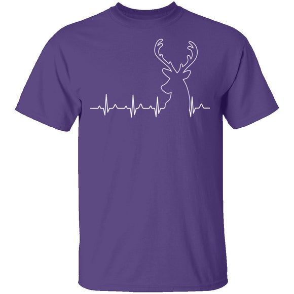 Hunting Heartbeat T-Shirt CustomCat