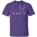 Hunting Heartbeat T-Shirt CustomCat