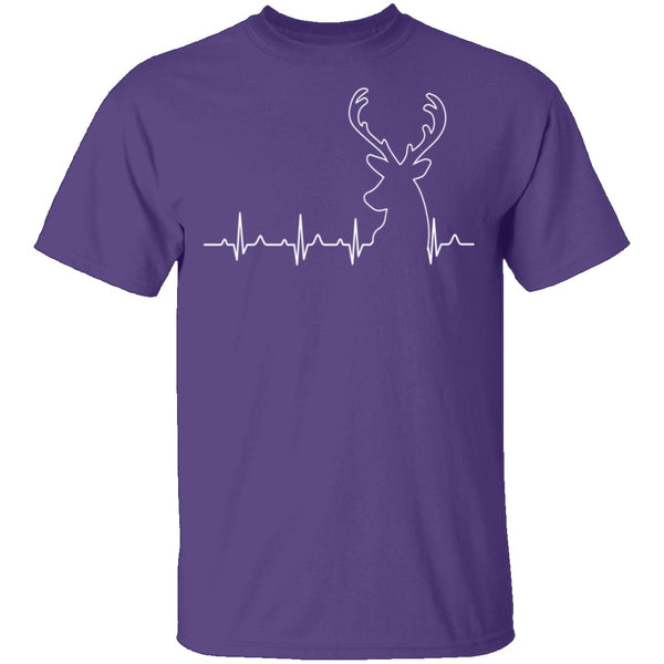Hunting Heartbeat T-Shirt CustomCat