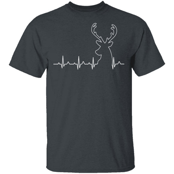 Hunting Heartbeat T-Shirt CustomCat