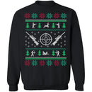Hunting Ugly Christmas Sweater CustomCat