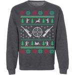 Hunting Ugly Christmas Sweater CustomCat