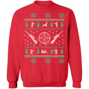 Hunting Ugly Christmas Sweater CustomCat