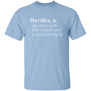 Hurdler Definition T-Shirt CustomCat
