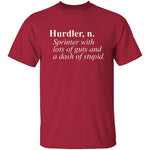 Hurdler Definition T-Shirt CustomCat