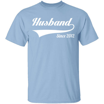 Husband Since Tee T-Shirt CustomCat
