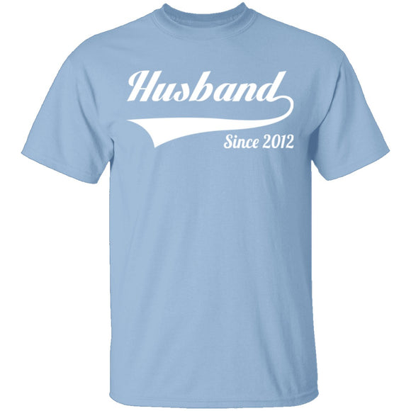 Husband Since Tee T-Shirt CustomCat