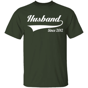 Husband Since Tee T-Shirt CustomCat