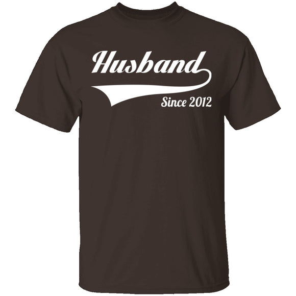 Husband Since Tee T-Shirt CustomCat