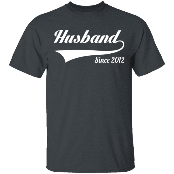 Husband Since Tee T-Shirt CustomCat