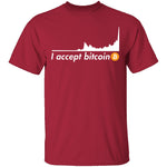 I Accept Bitcoin T-Shirt CustomCat