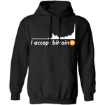 I Accept Bitcoin T-Shirt CustomCat