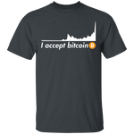 I Accept Bitcoin T-Shirt CustomCat