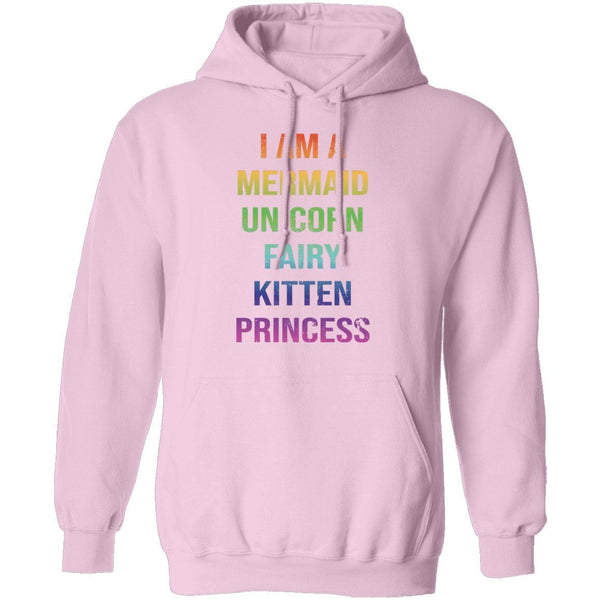 I Am A Mermaid Unicorn Fairy Kitten Princess T-Shirt CustomCat
