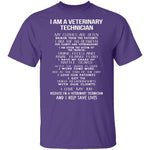 I Am A Veterinary Technician T-Shirt CustomCat