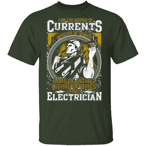 I Am An Electrician T-Shirt CustomCat