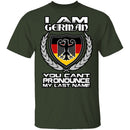 I Am German T-Shirt CustomCat