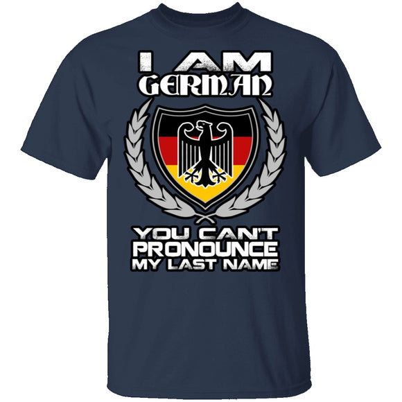 I Am German T-Shirt CustomCat