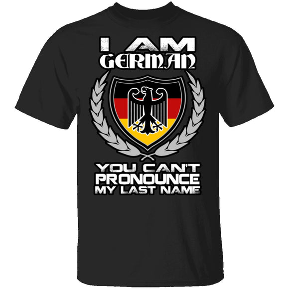 I Am German T-Shirt CustomCat
