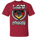 I Am German T-Shirt CustomCat