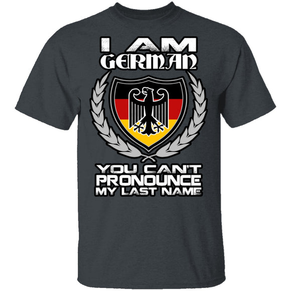 I Am German T-Shirt CustomCat